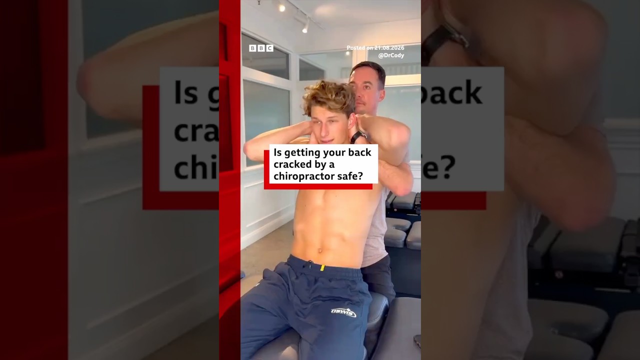 Is getting your back cracked by a chiropractor safe? #neckcracking #BBCNews