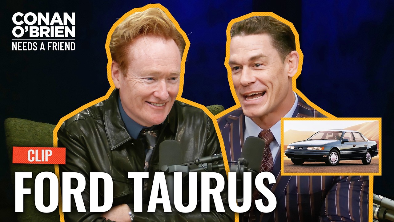 John Cena On Conan’s 1992 Ford Taurus: That Car F**ks! | Conan O’Brien Needs A Friend