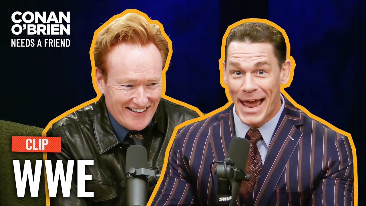 John Cena Was Almost Fired From WWE | Conan O’Brien Needs A Friend