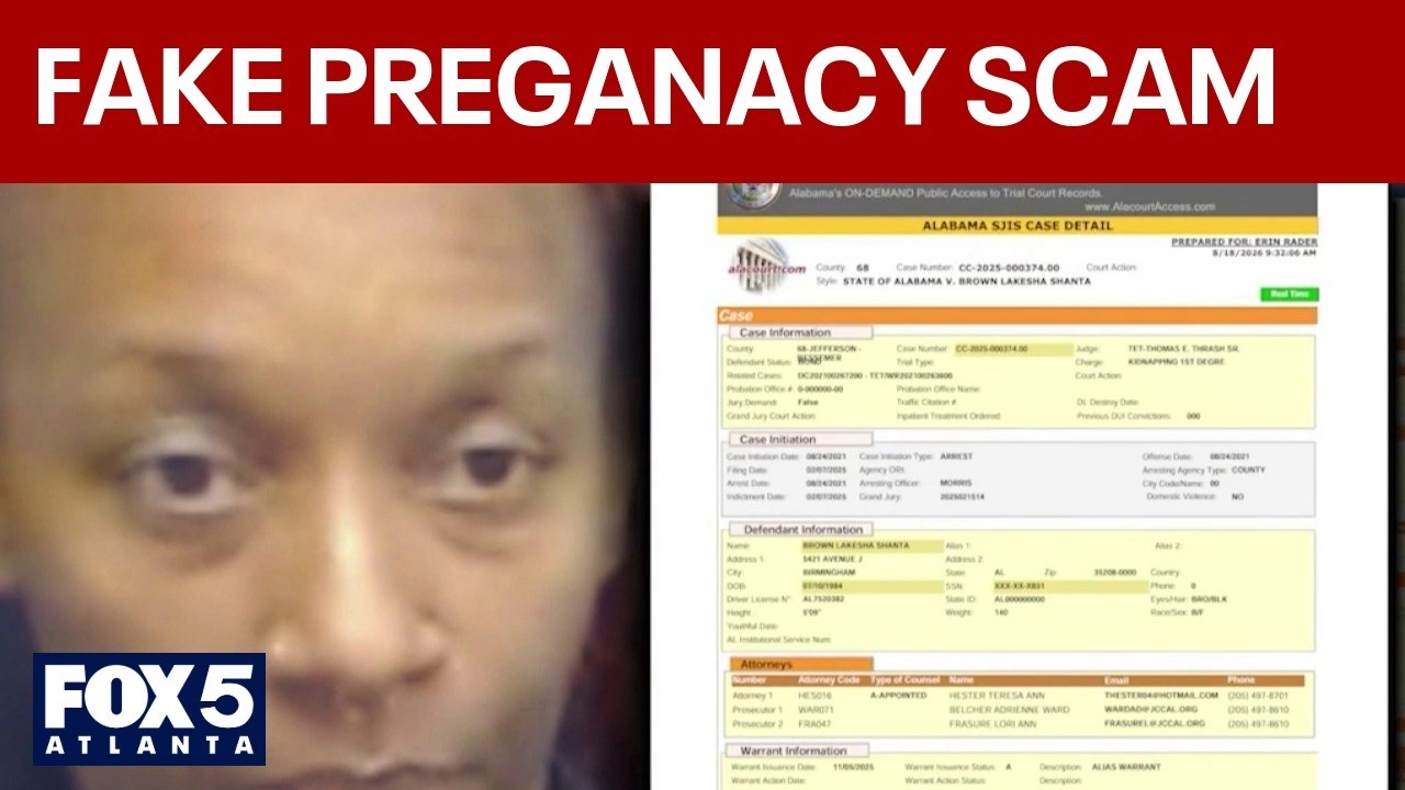 Kidnapping suspect reportedly faked pregnancy | FOX 5 News