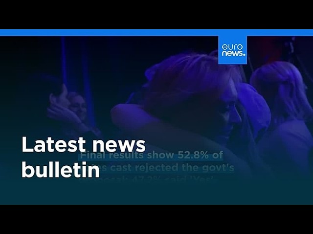 Latest news bulletin | August 30th, 2026 – Evening
