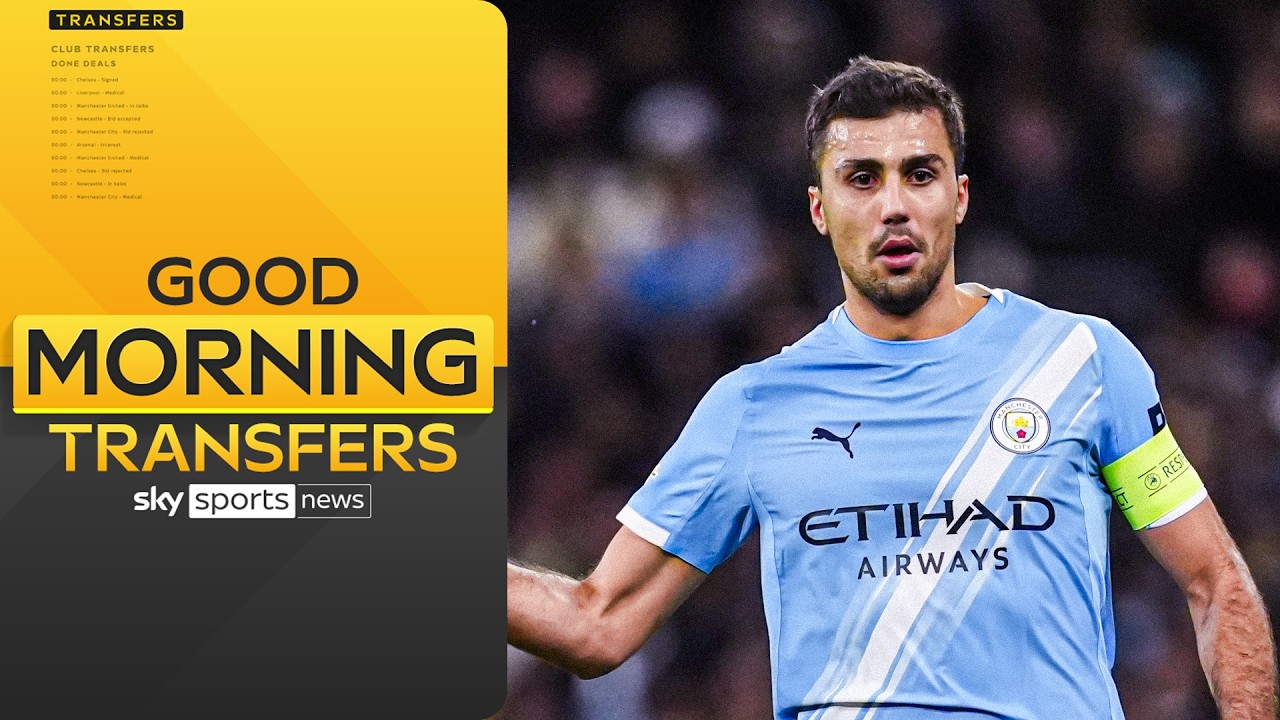 Latest on Rodri’s, Romero’s and Barcola’s future | Good Morning Transfers |