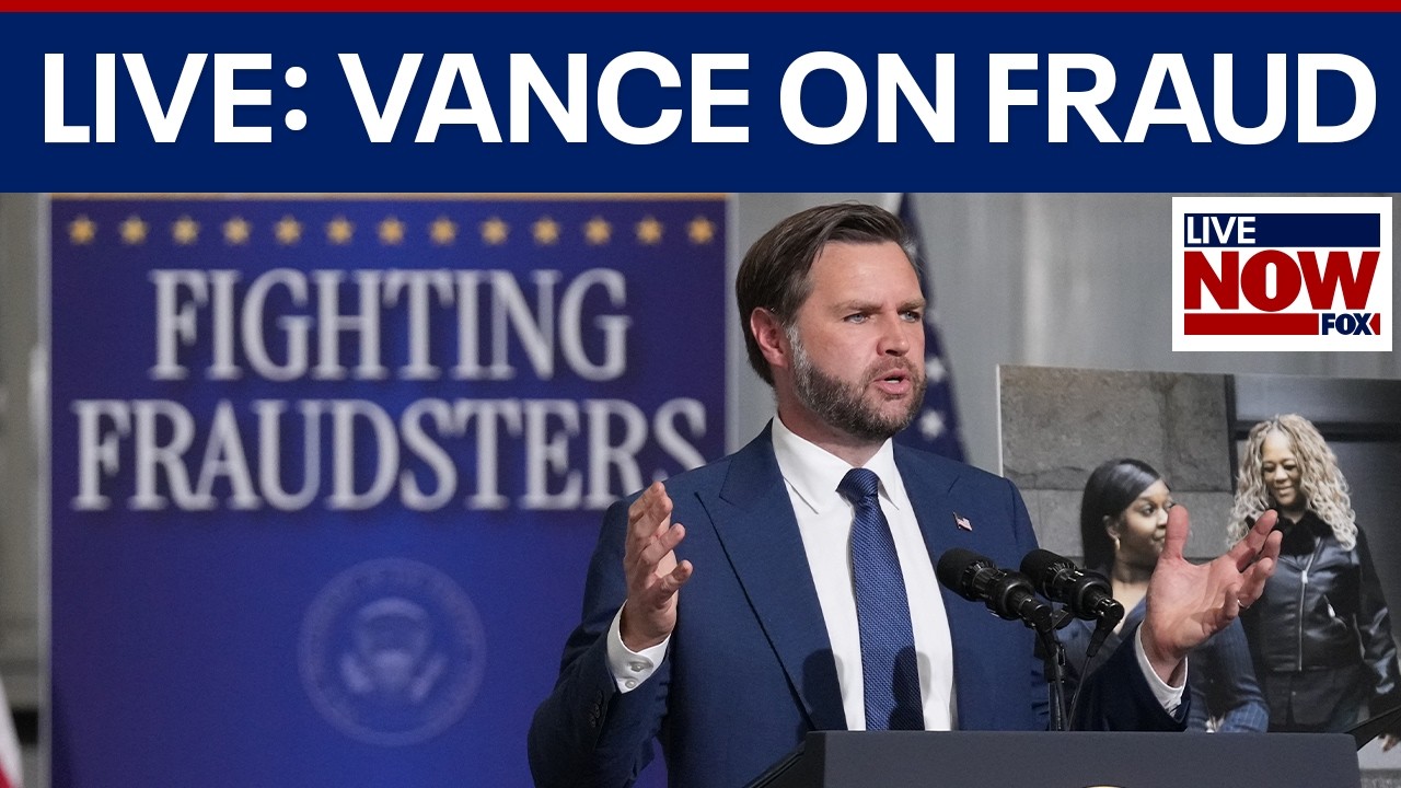 LIVE SOON: Vance gives remarks on Trump admin. Anti-Fraud Initiative