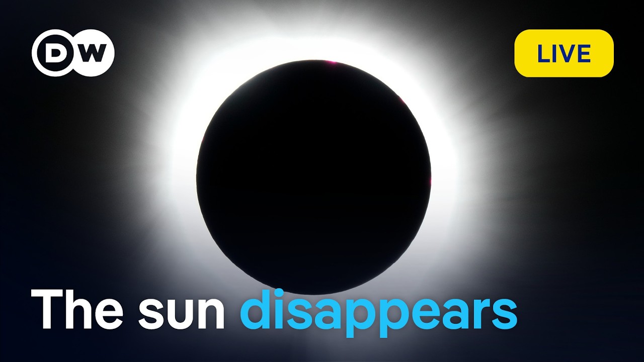 LIVE: Watch rare total solar eclipse across Europe | DW News