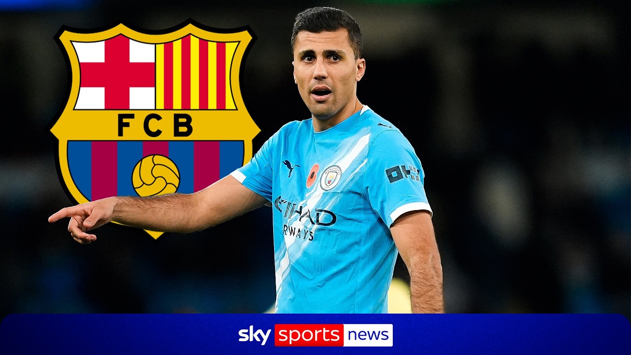 Manchester City knock back Barcelona’s initial Rodri offer after deeming it far too low