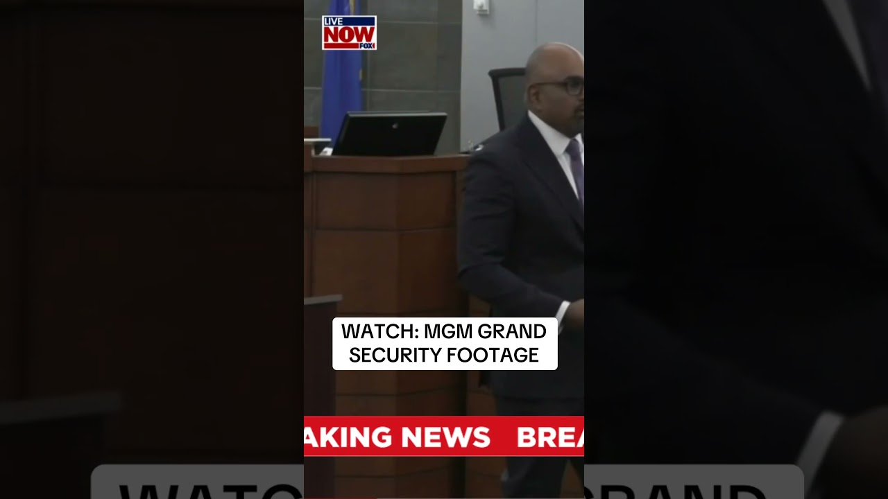 MGM security cam before Tupac shooting