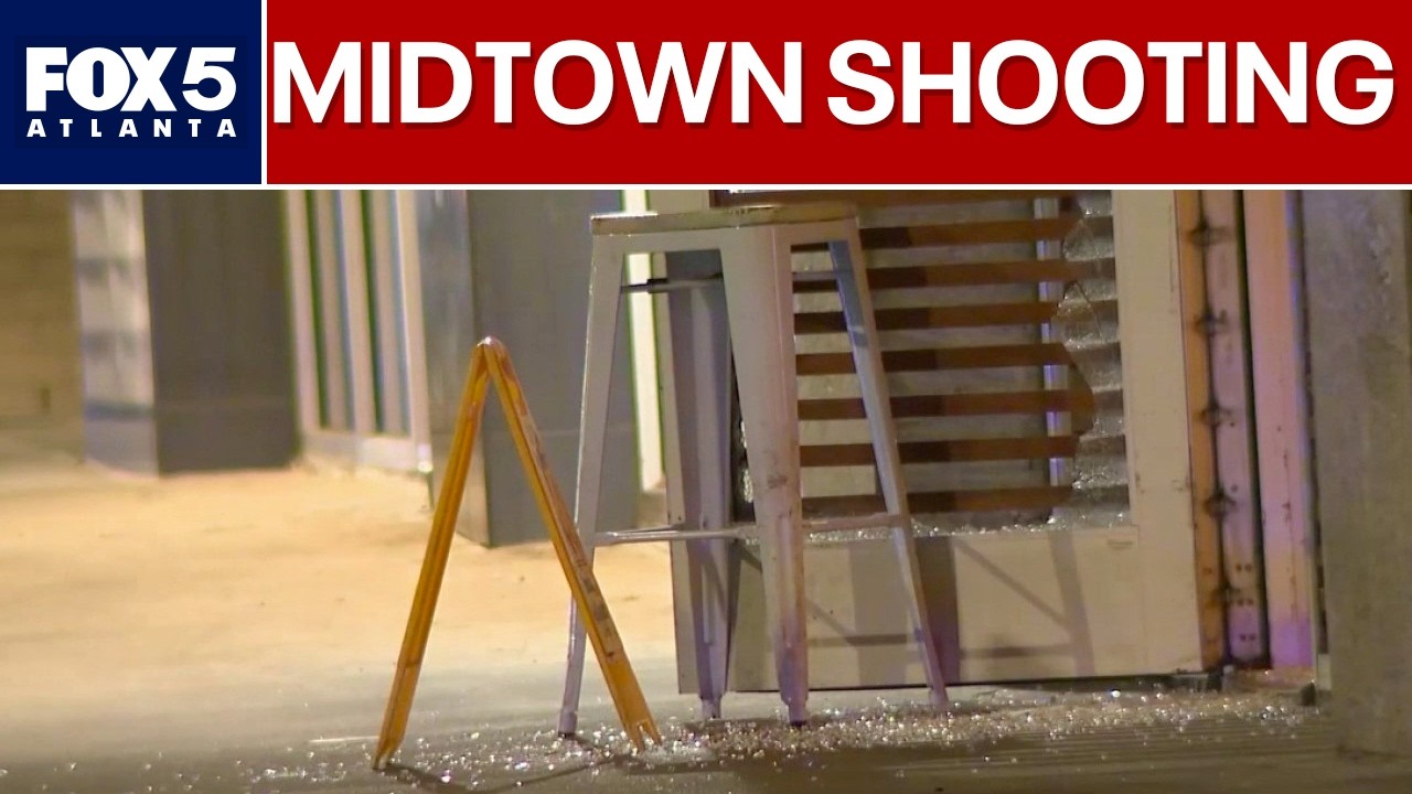 Midtown gunfire shatters restaurant front door | FOX 5 News