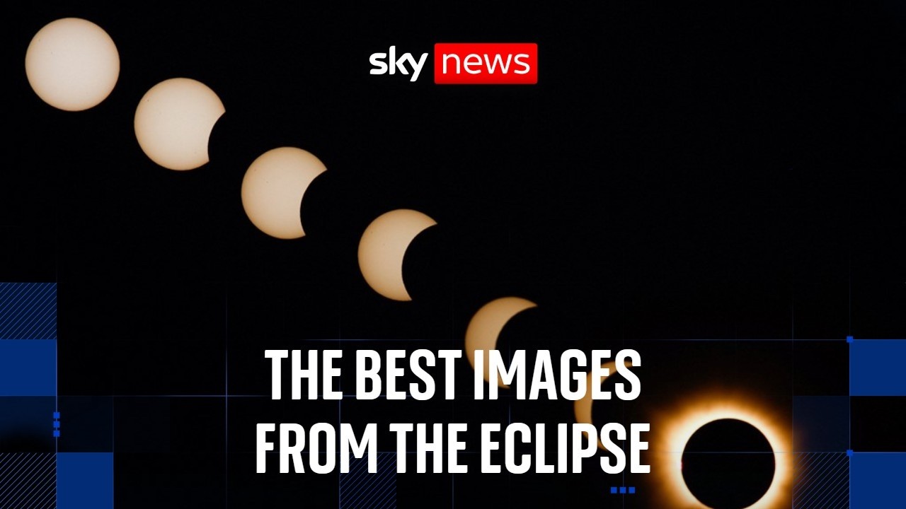Millions watch historic solar eclipse across the UK and Europe