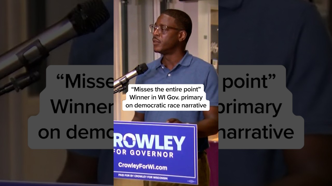 ‘Misses the entire point’: Winner in MI gov. primary on democratic race narrative