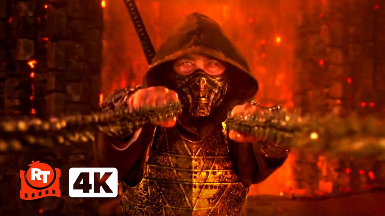Mortal Kombat II (2026) 4K – Scorpion vs. Noob Saibot | GET OVER HERE! (10/11) | Movieclips