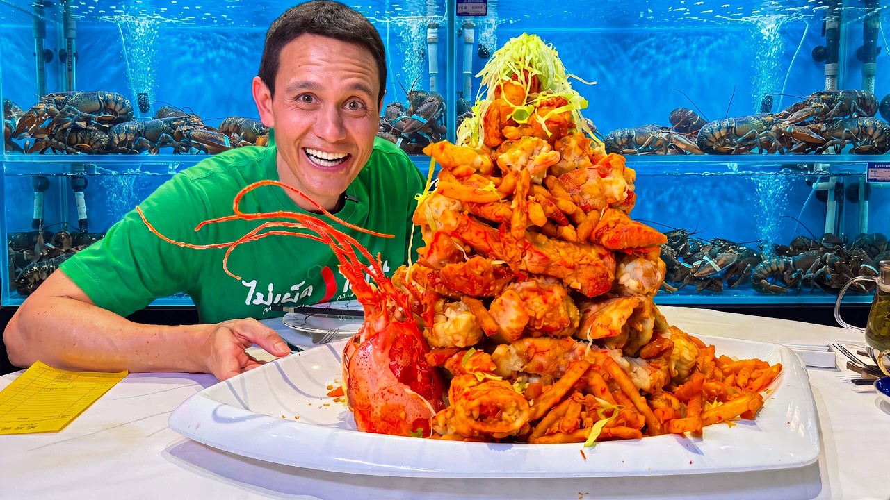Mount Everest LOBSTER TOWER!! Toronto’s Most Insane Seafood! 🦞