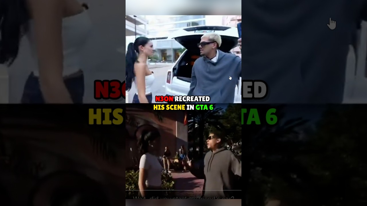 N3ON recreated his SCENE in GTA 6