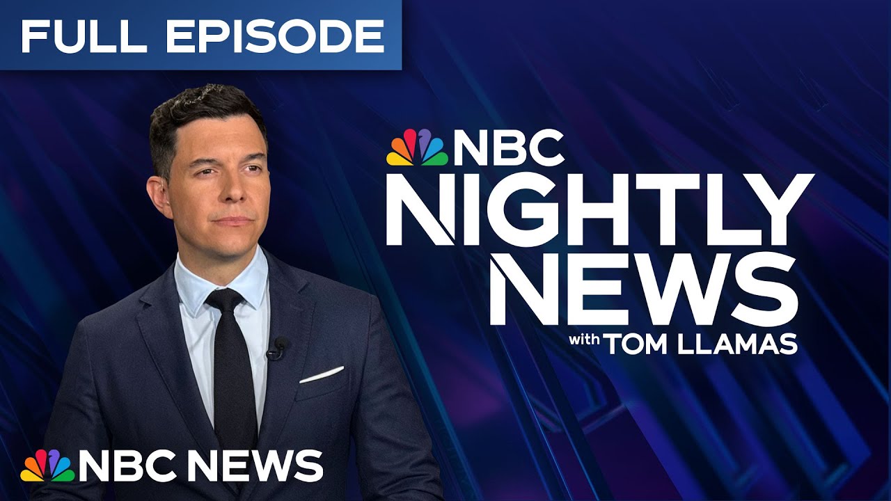 NBC Nightly News with Tom Llamas Full Episode – Aug. 7