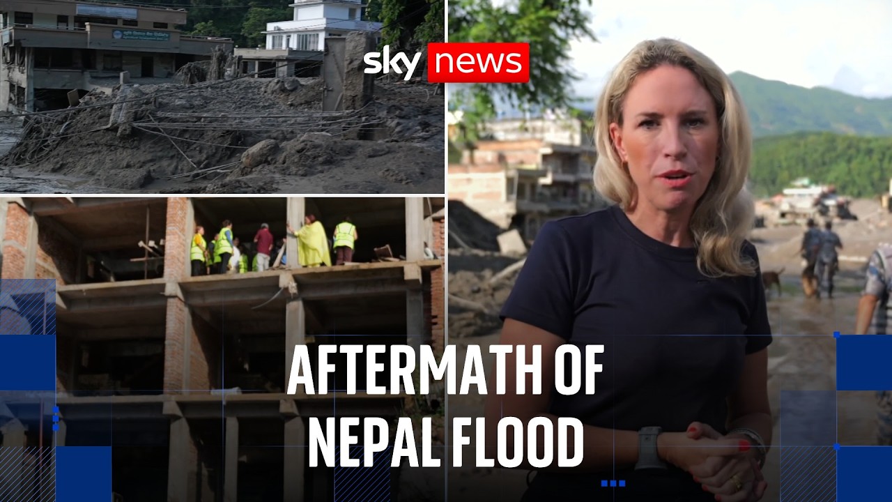 Nepal floods: Full communities levelled, with hundreds killed and missing