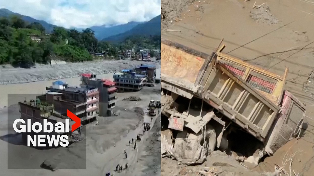 Nepal-Tibet floods: Fears of 2nd flash flood briefly halt rescue operations as threat remains