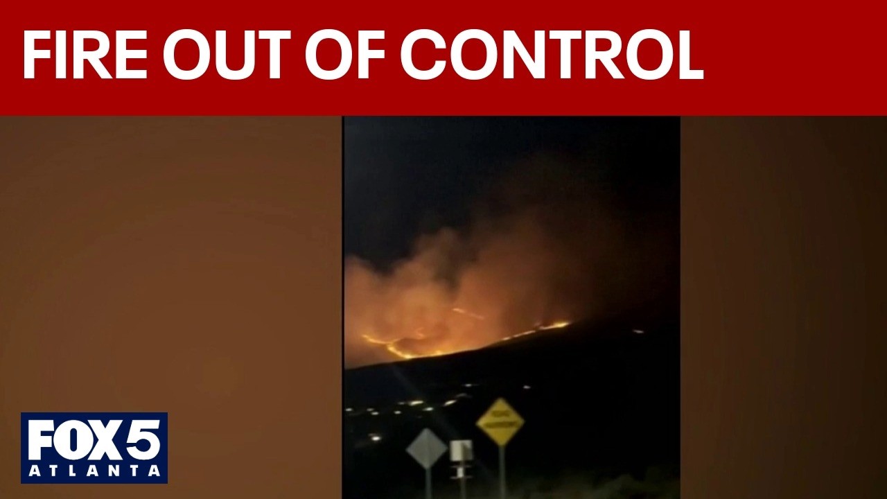 Nevada wildfire burning out of control | FOX 5 News