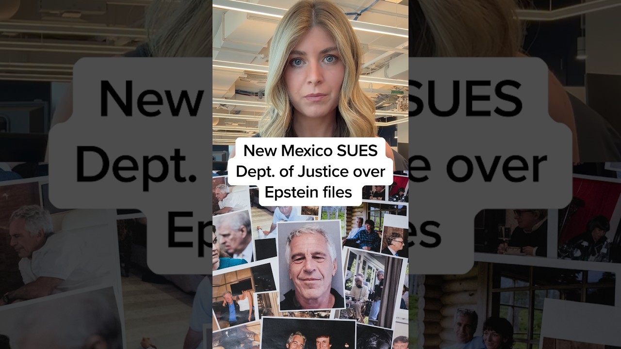 New Mexico SUES Dept. of Justice over Epstein files