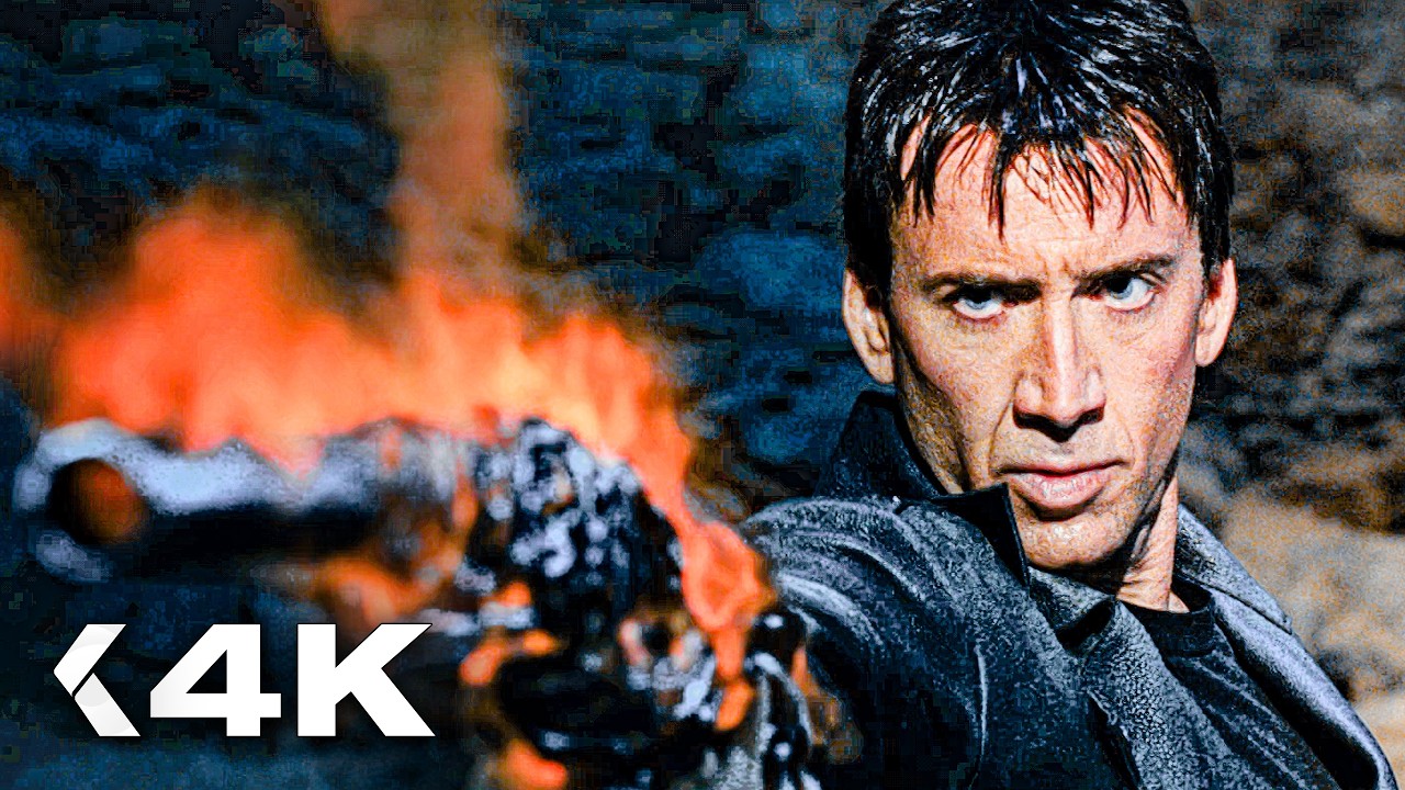 Nicolas Cage Set the Bar High for Ryan Gosling – GHOST RIDER Best Transformation Scenes