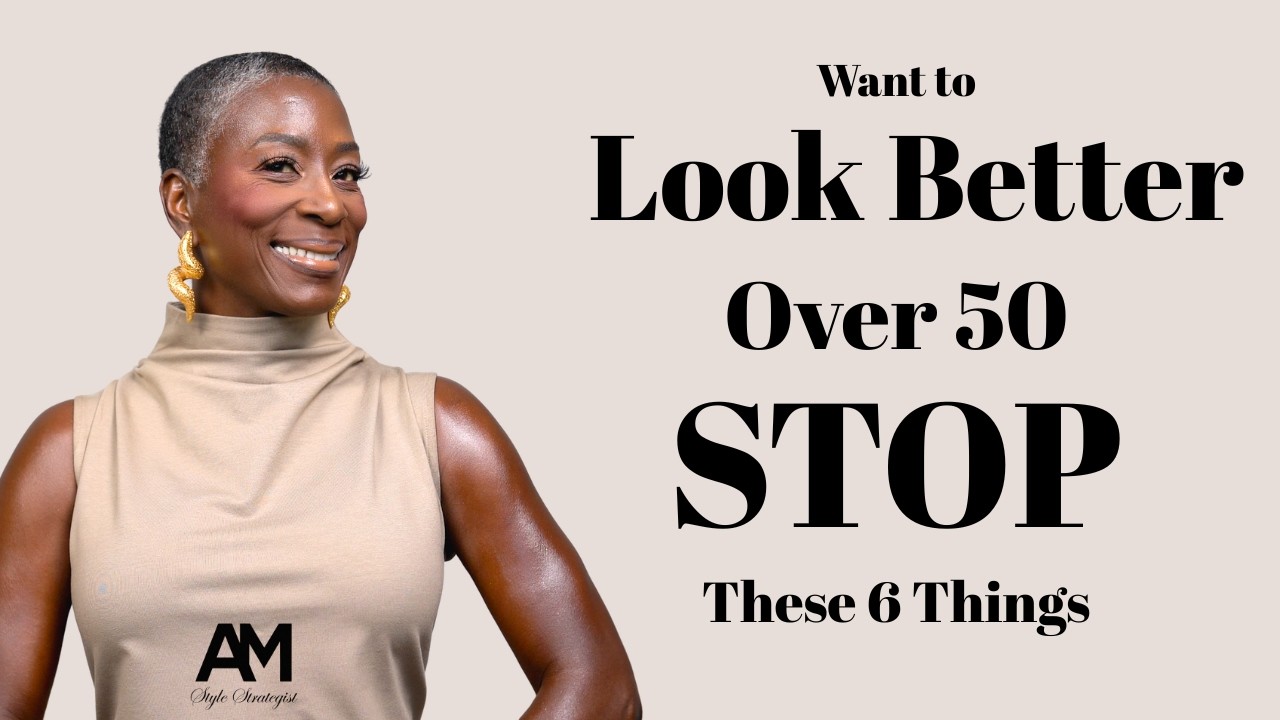 Over 50, 5 Things That Will Ruin Your Appearance!