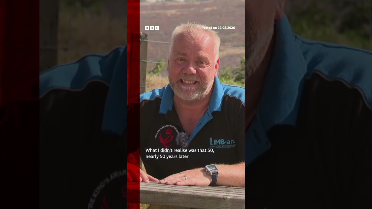 Paralympian wants to thank crash driver who cost him his leg. #Paralympian #BBCNews