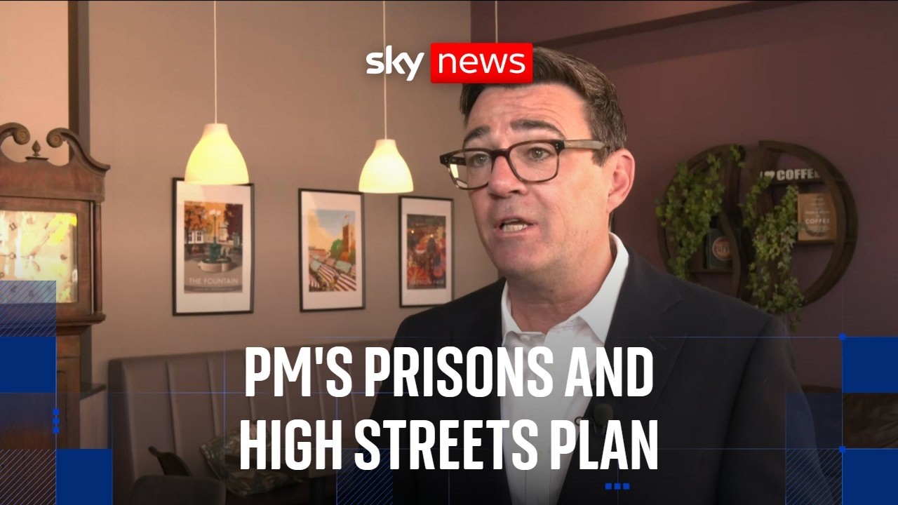 PM addresses high street reforms and early prison releases