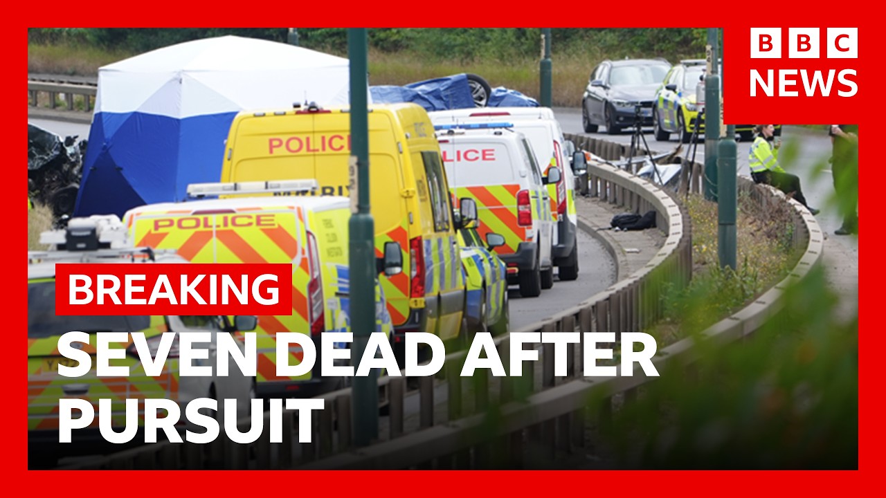 Police officers among seven dead in crash near Middlesbrough in UK | BBC News