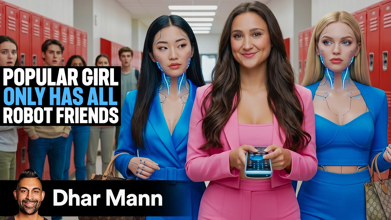 Popular Girl Only Has ROBOT FRIENDS | Dhar Mann Studios