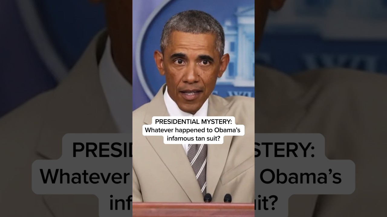 PRESIDENTIAL MYSTERY: Whatever happened to Obama’s infamous tan suit?