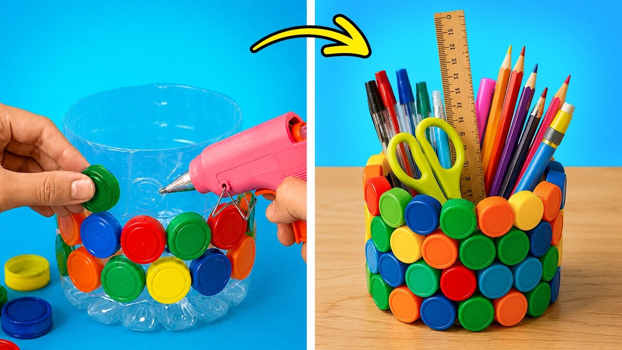 REUSE, RECYCLE & CREATE ♻️ Rainbow DIYs & Creative Crafts