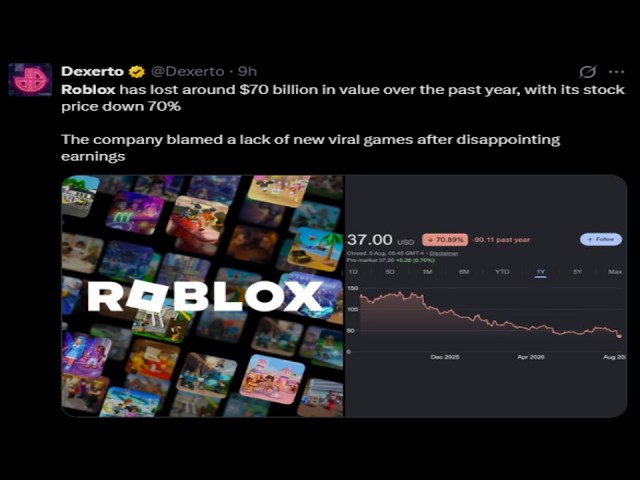 Roblox is Getting Gadooshed