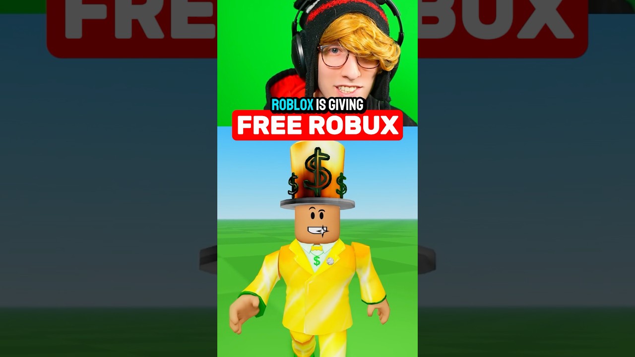roblox is giving away free robux