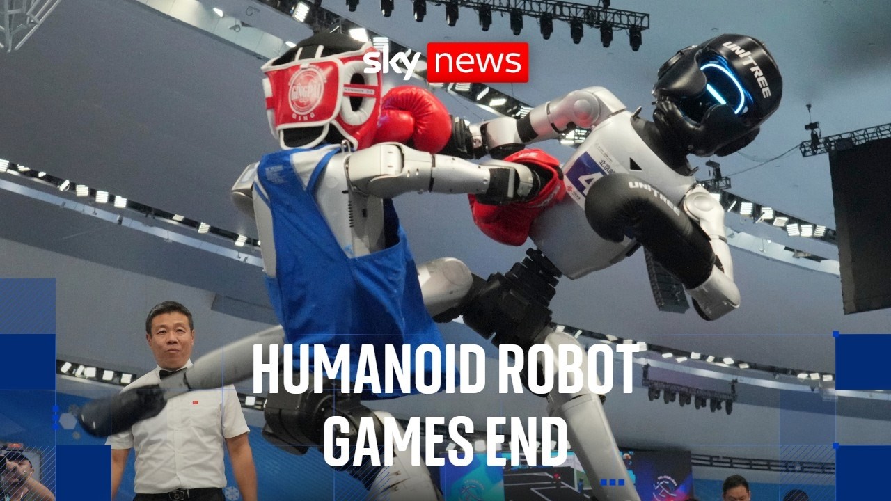 Robots race, dance and cheer: Top moments from Beijing’s Humanoid Robot Games