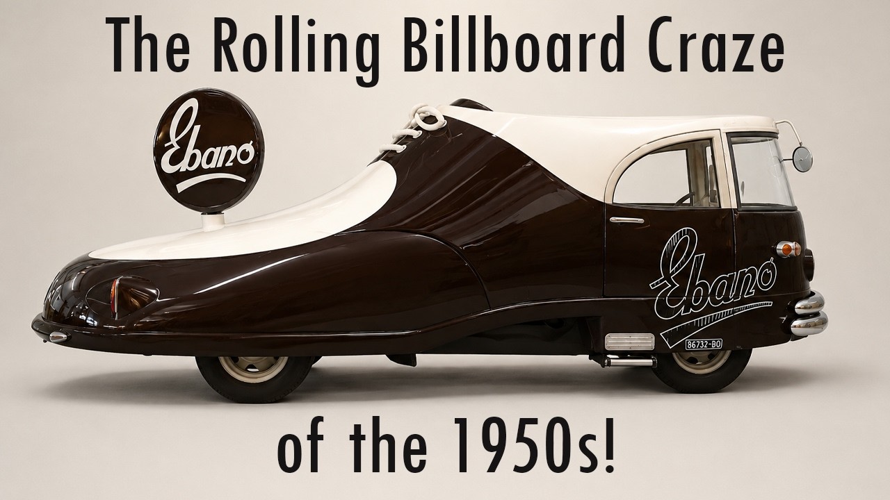 Rolling Billboards: The Coachbuilt Commercial Car Craze of the 1950s