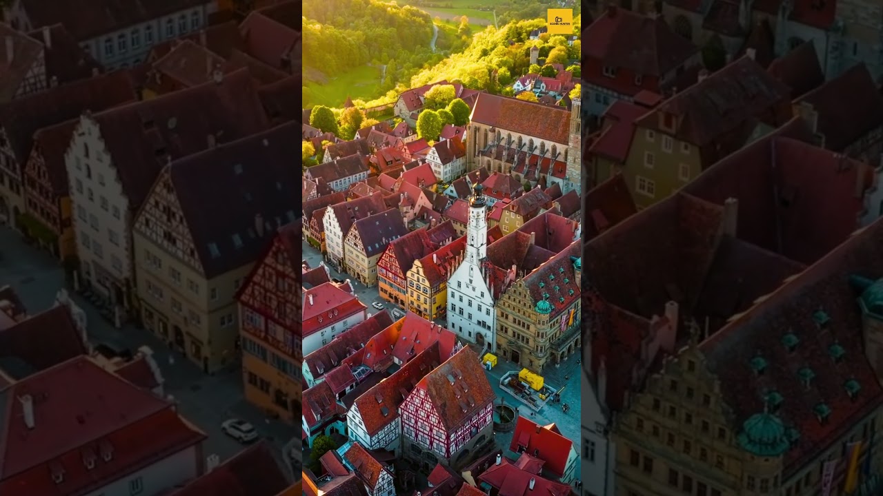 Rothenburg ob der Tauber, Germany #shorts