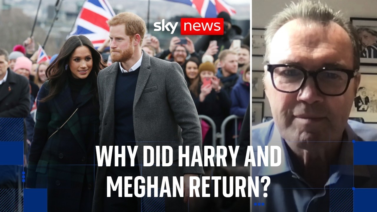 Royal biographer Andrew Morton on Harry and Meghan’s decision to return to the UK