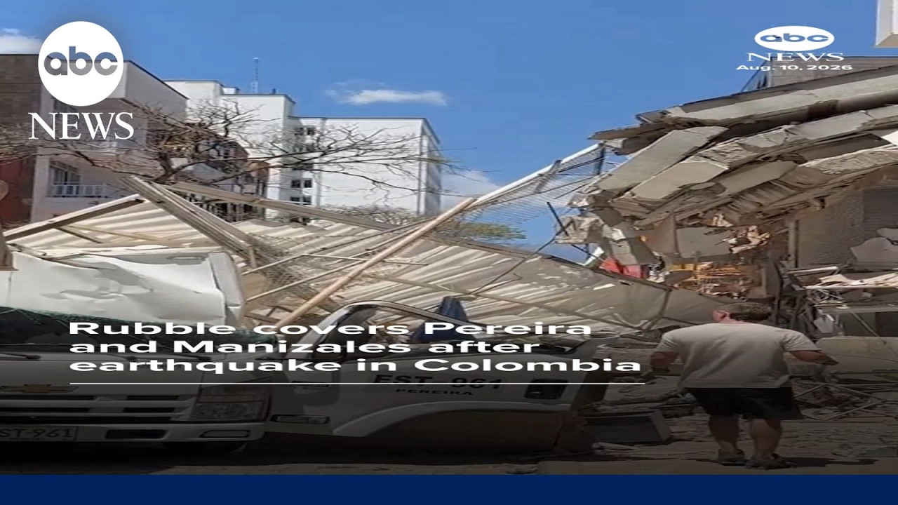 Rubble covers Pereira and Manizales after earthquake in Colombia