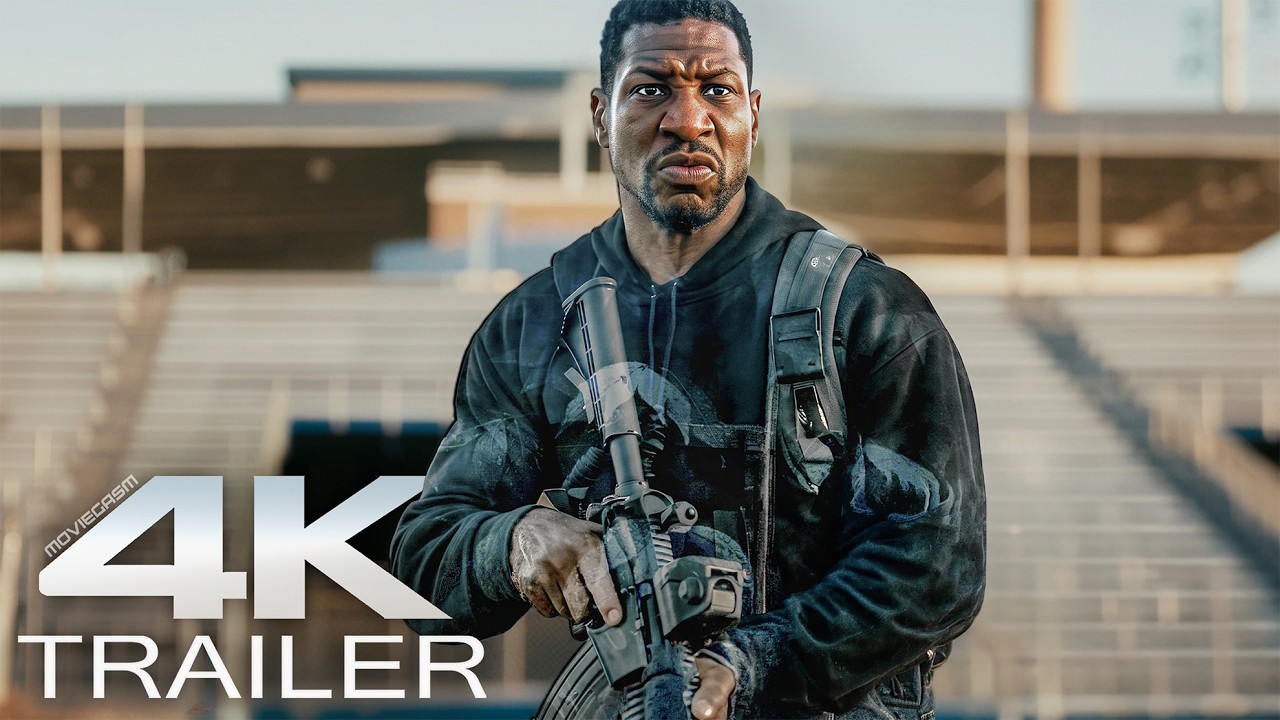 RUN HIDE FIGHT: Infidels Official Trailer (2026) Jonathan Majors Action Movie | 4K