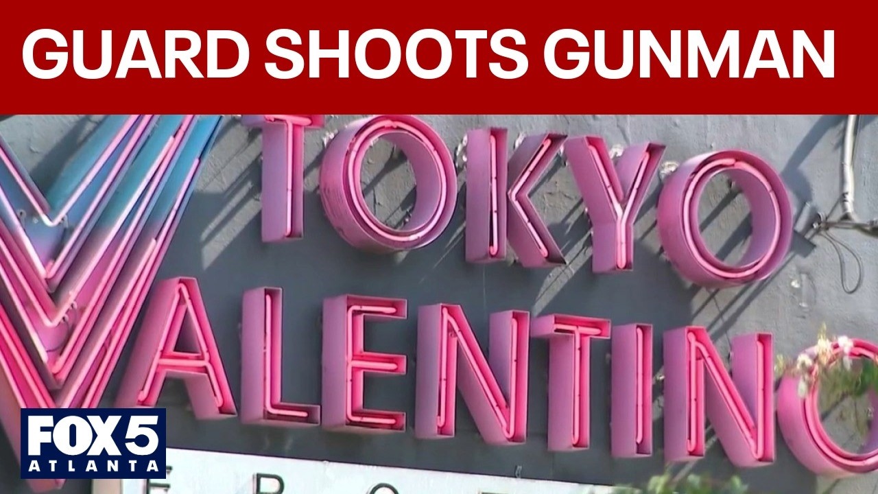 Security guard shoots alleged gunman at Atlanta adult store | FOX 5 News