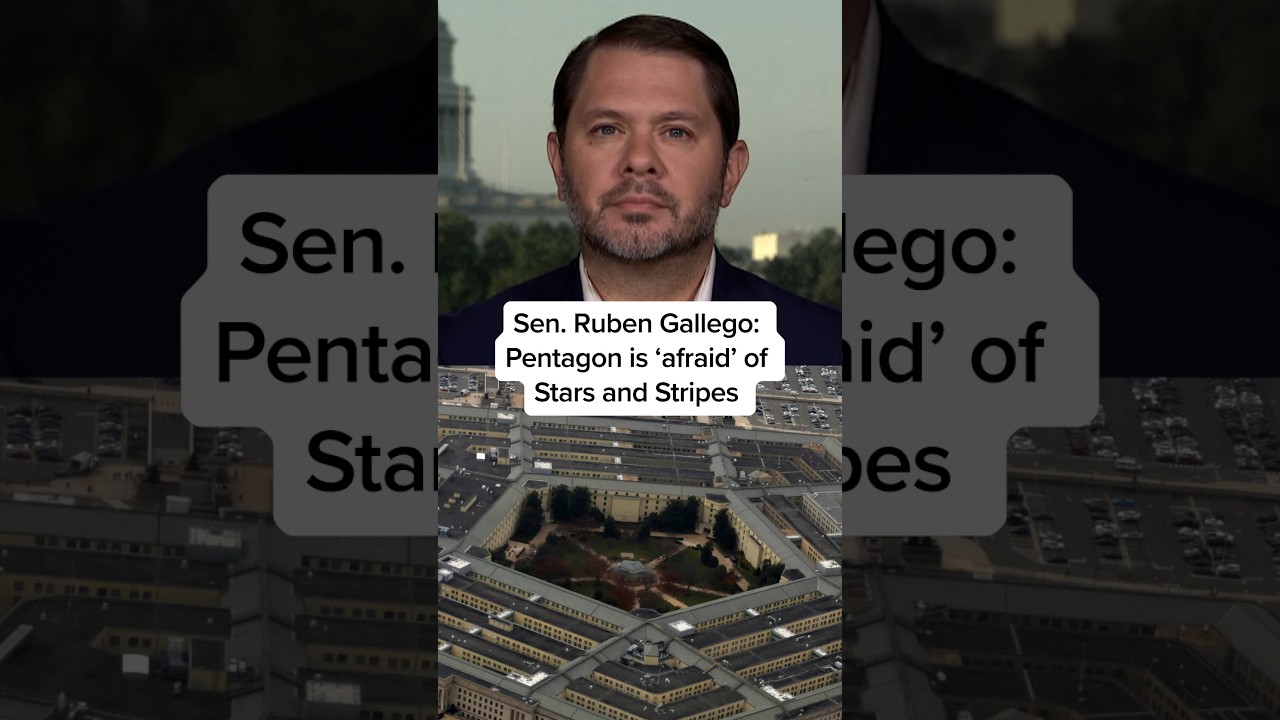 Sen. Ruben Gallego: Pentagon is ‘afraid’ of Stars and Stripes