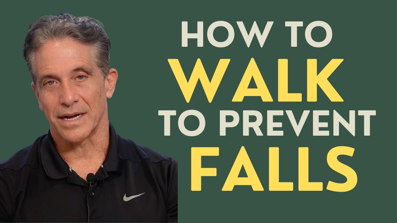 Seniors: How to Walk to Prevent Falls!