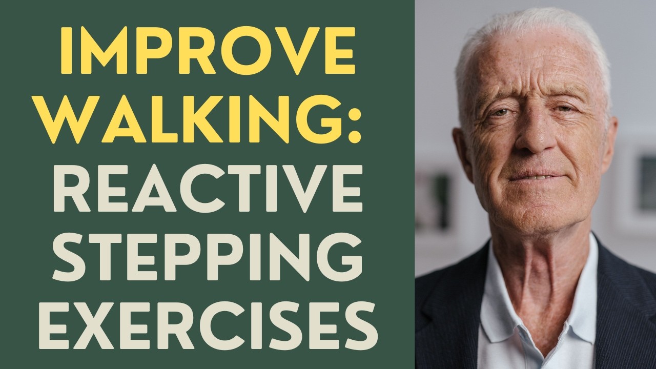 Seniors: New way to Improve Walking: Reactive Stepping Exercises
