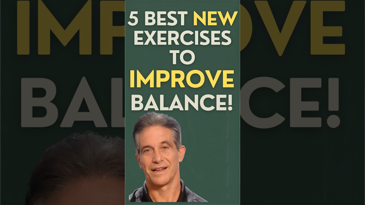 Seniors: The 5 Best NEW Exercises To Improve Balance