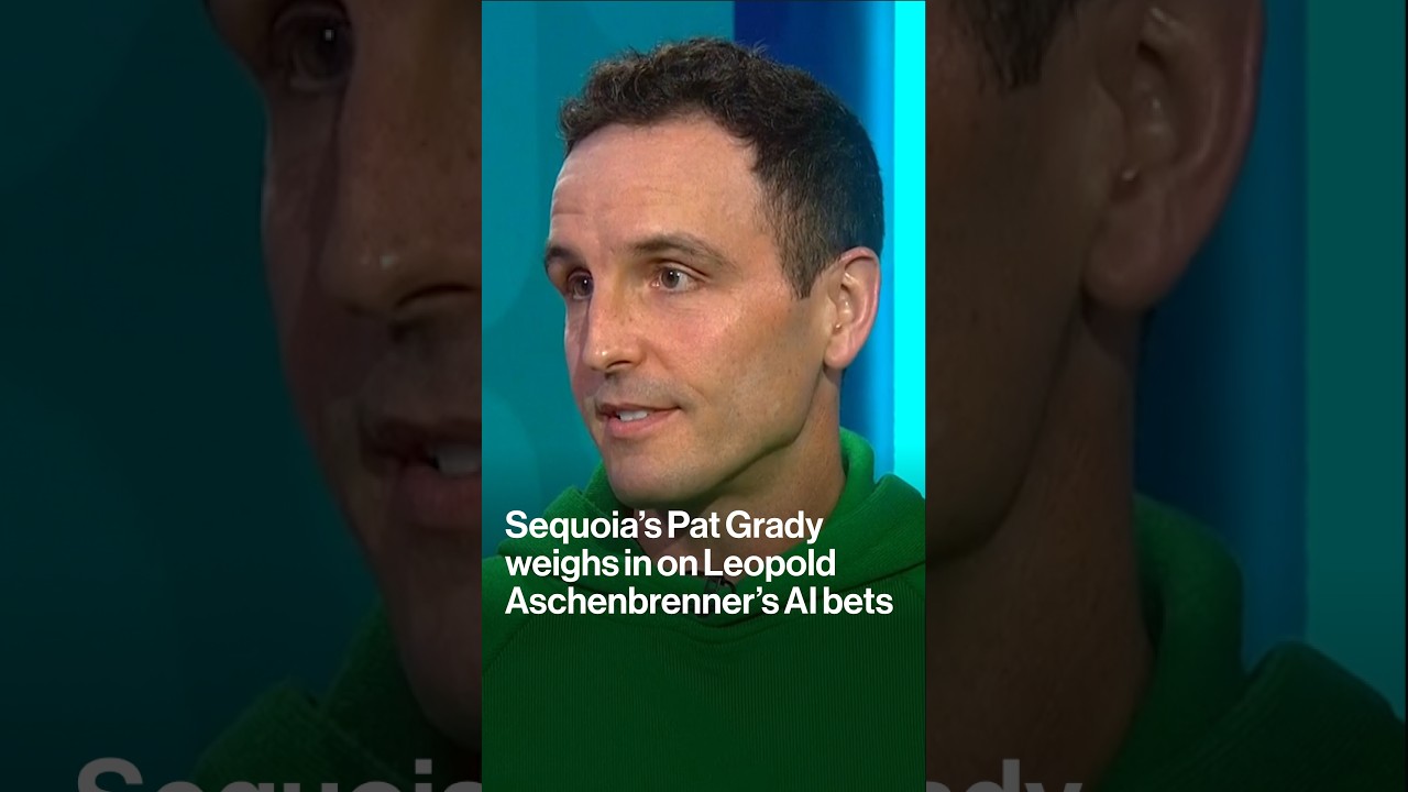 Sequoia’s Pat Grady weighs in on Leopold Aschenbrenner’s AI bets #shorts #sequoia #investing #ai