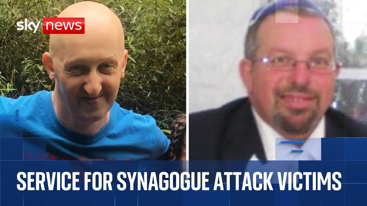 Service for Manchester synagogue attack victims