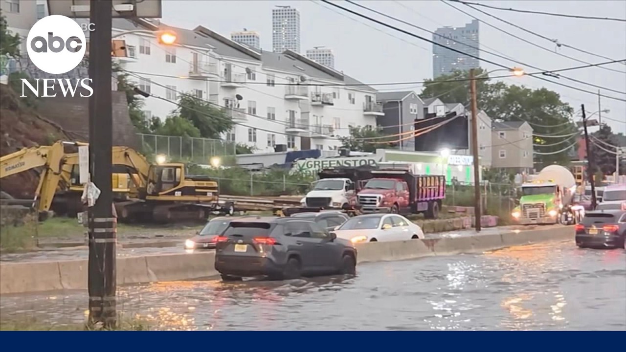 Severe storms and flash flooding threaten East Coast amid heat wave