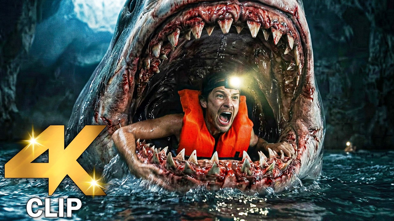 Shark Attack Scene | THE DEVILS MOUTH (2026) Movie CLIP 4K