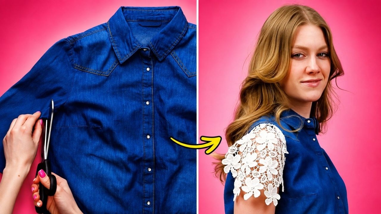 👗 Smart Hacks to Repair & Upgrade Your Entire Wardrobe!