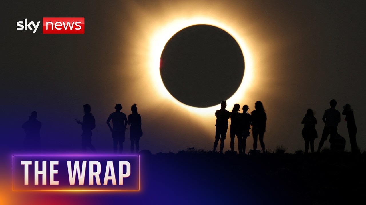 Solar eclipse watched by millions around the world | The Wrap with Anna Botting