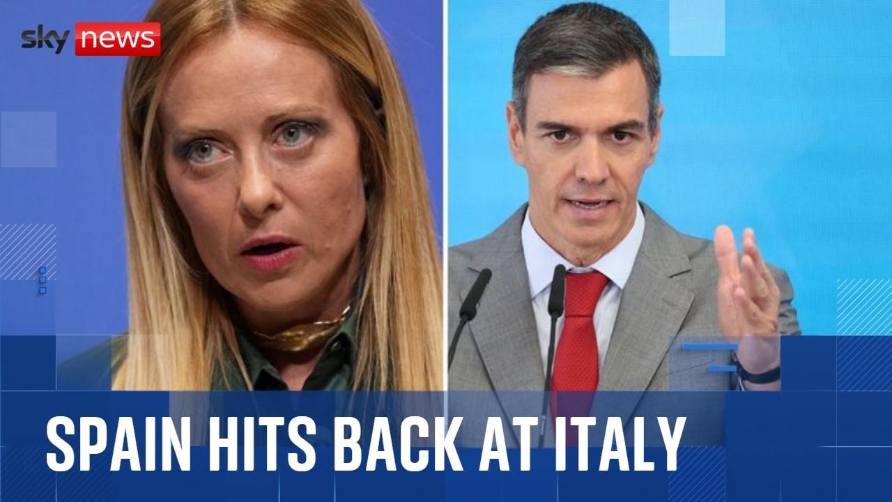 Spain and Italy’s clash over Ceuta migrants escalates