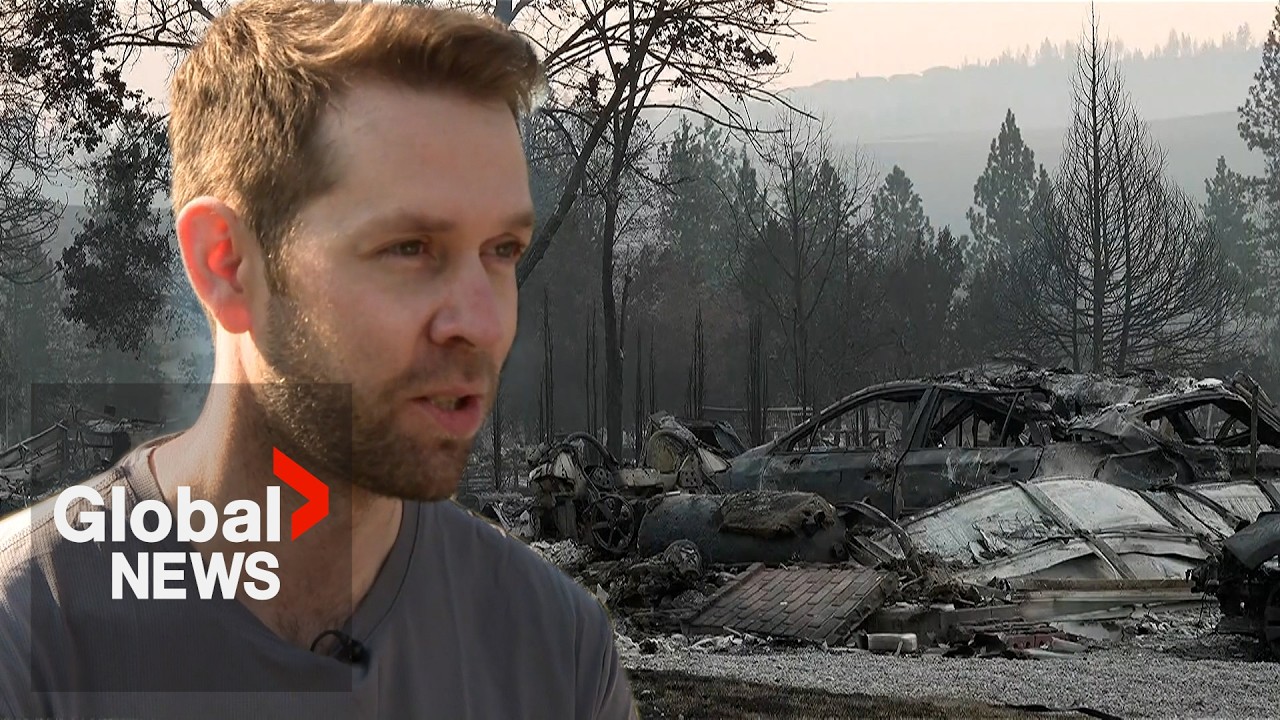 Spokane evacuees survey razed homes amid wildfire containment progress